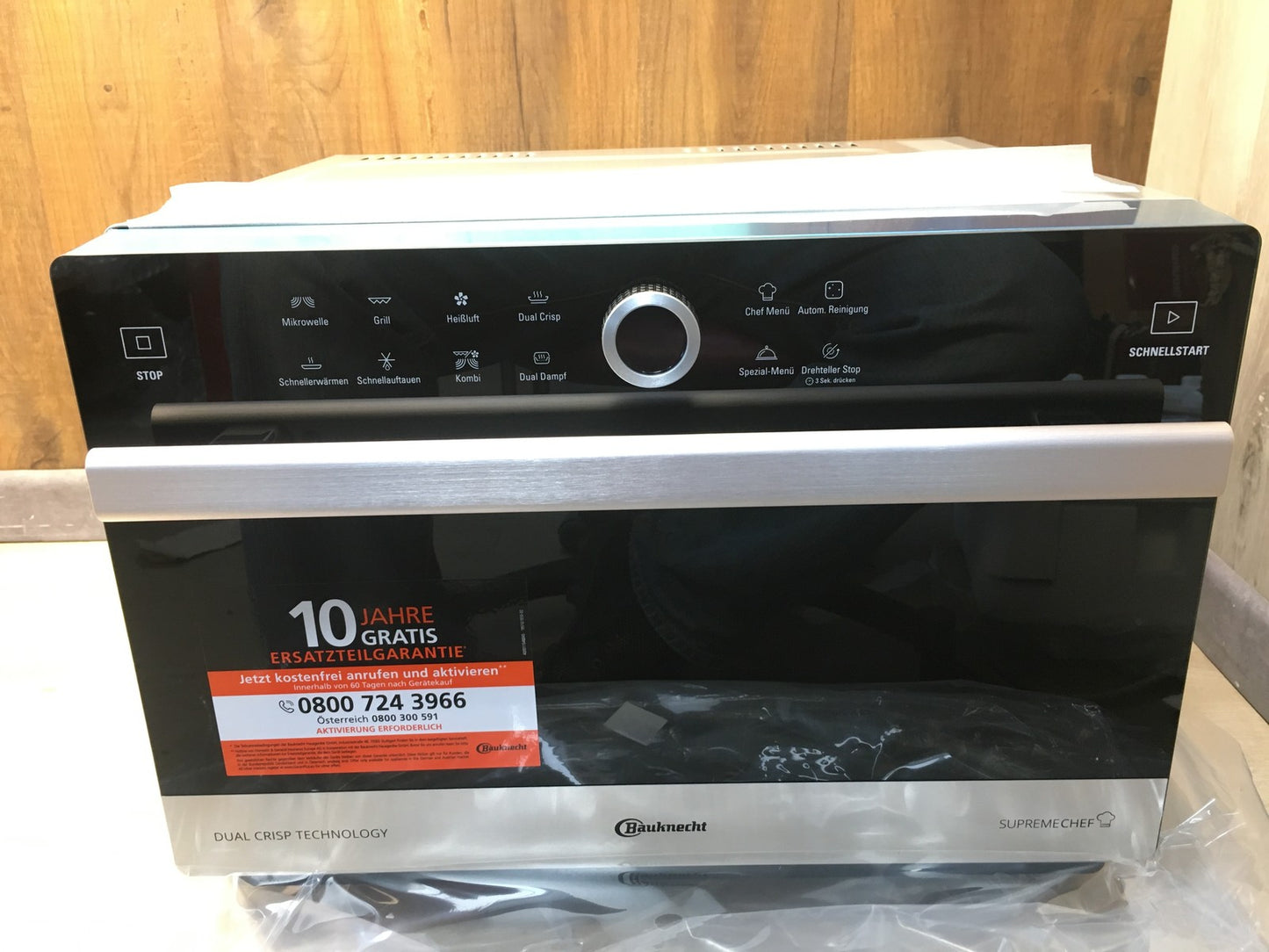 Bauknecht MW 3391 SX 5 in 1-Multifunktionsmikrowelle, 1000 W, 33 L, I38896