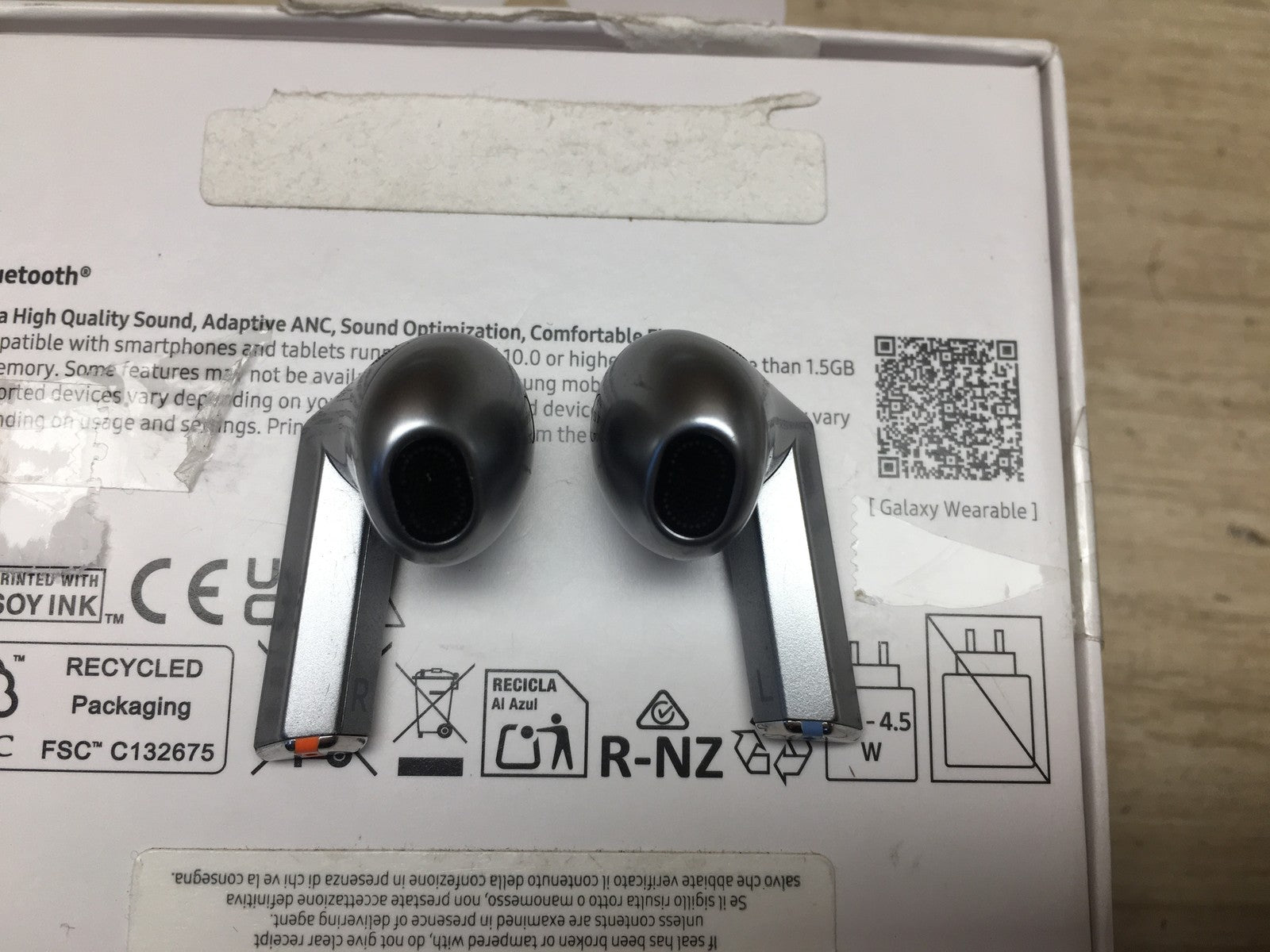 Samsung Galaxy Buds3 Bluetooth Kopfhörer SM-R530, Silber, I39080