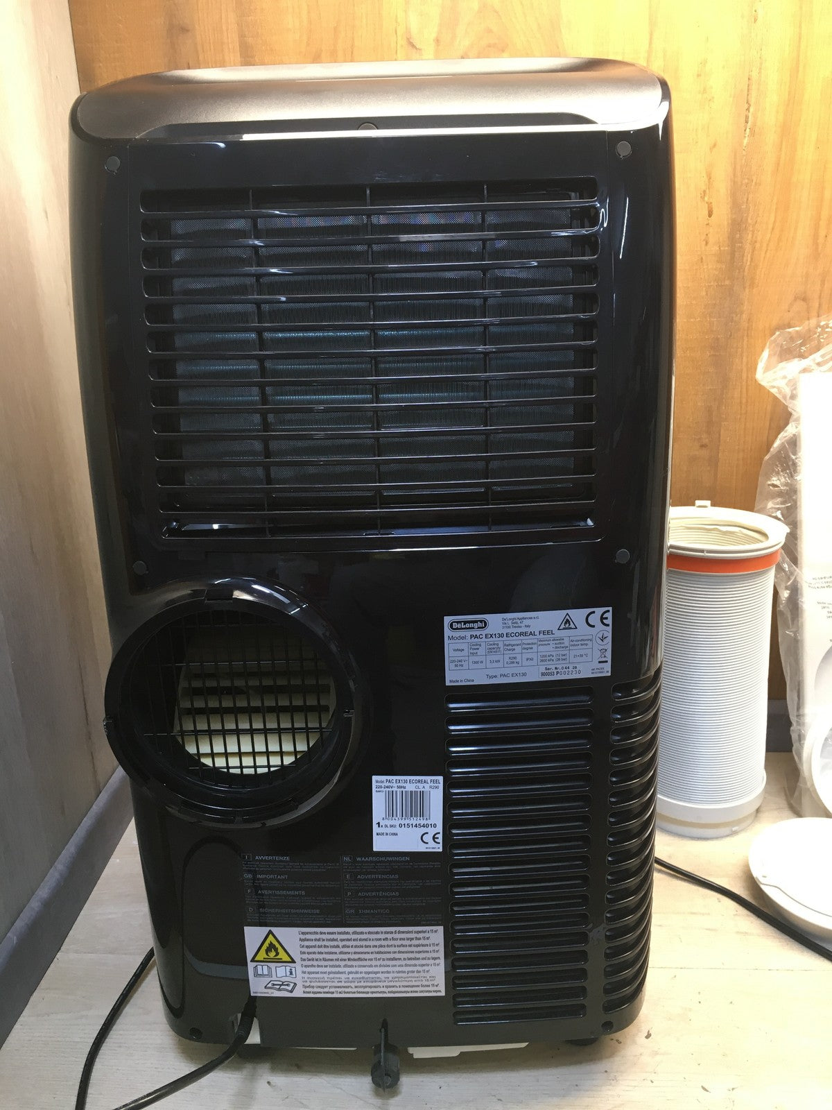 De'Longhi Pinguino PAC EX130 ECOReal Feel Mobiles Klimagerät, EEK: A, I39093