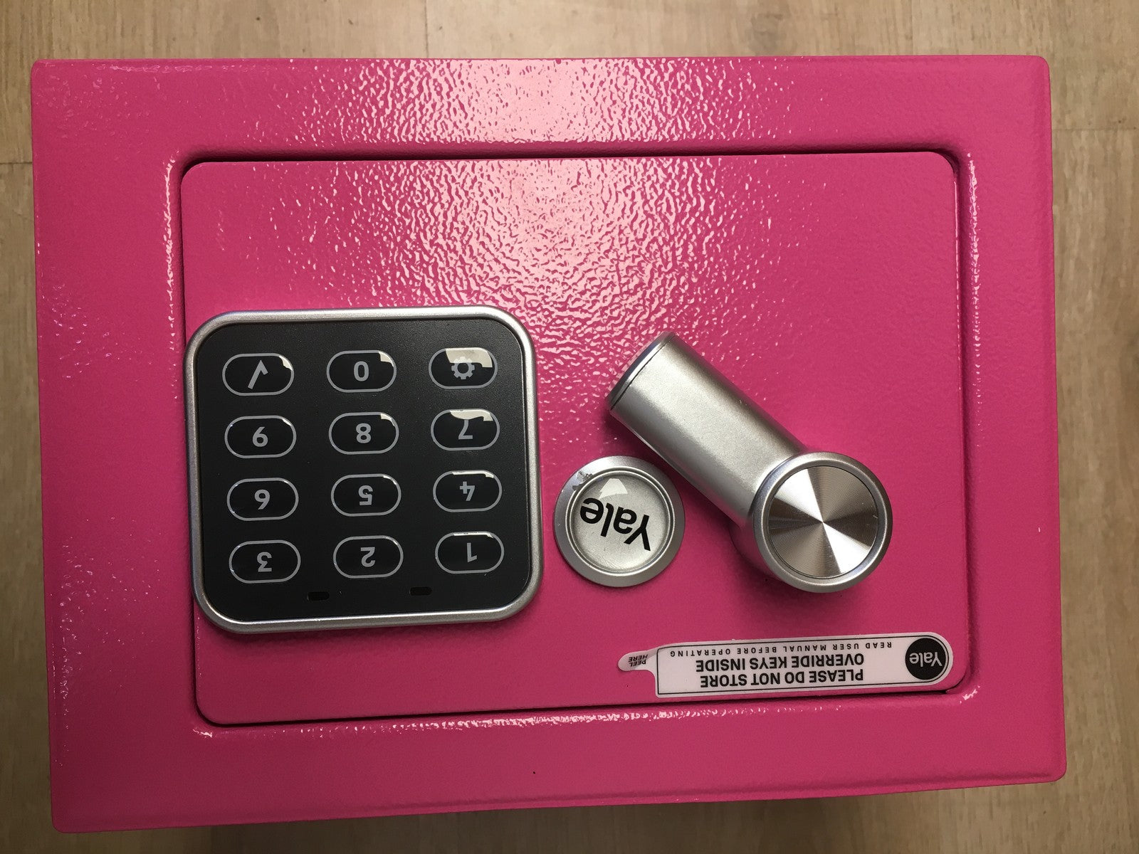 Yale Elektronischer Tresor YSV/170/DB2/P, Rosa, I37970