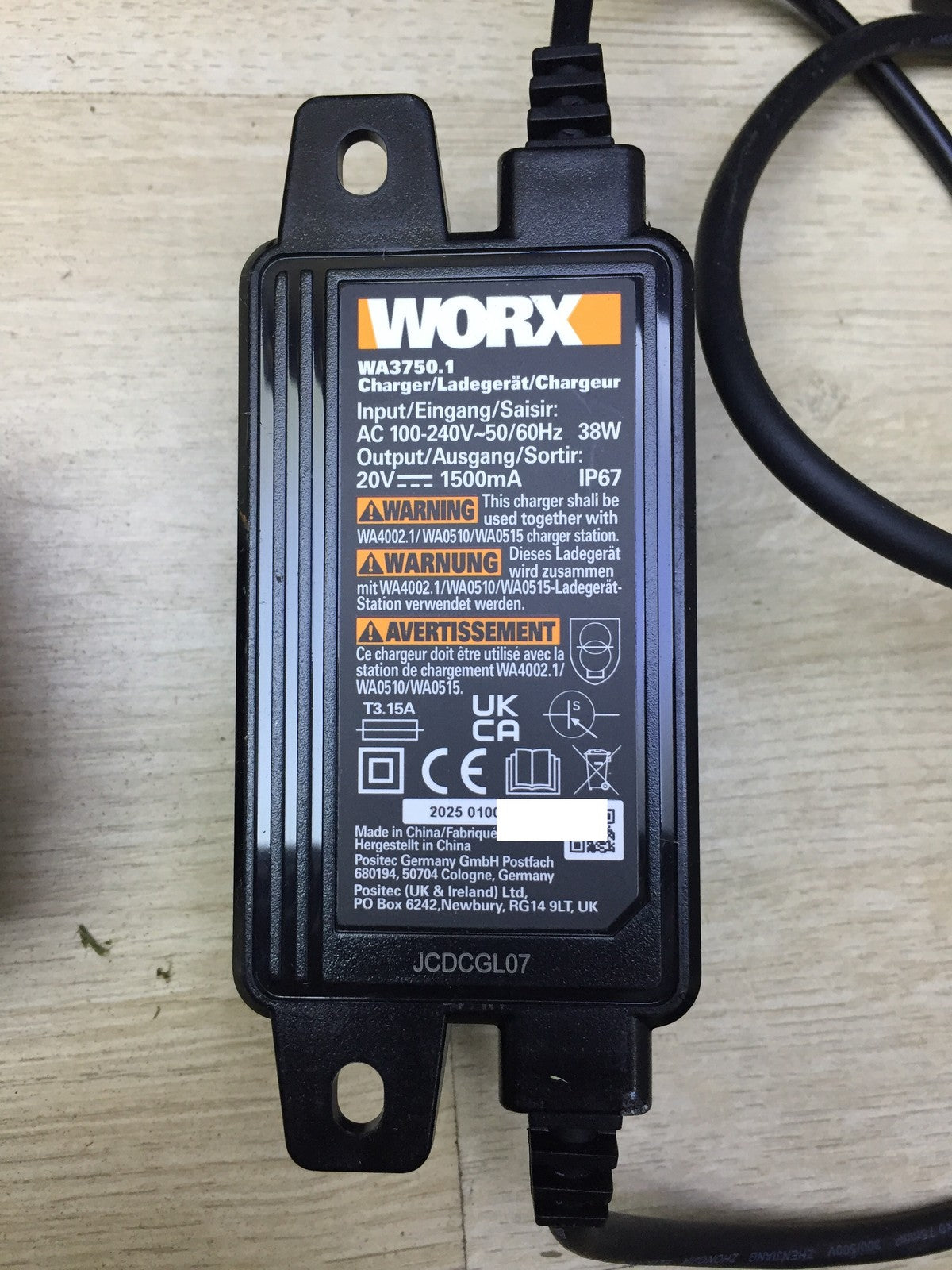 WORX Landroid Vision M550 Mähroboter ohne Begrenzungskabel WR205E I33591