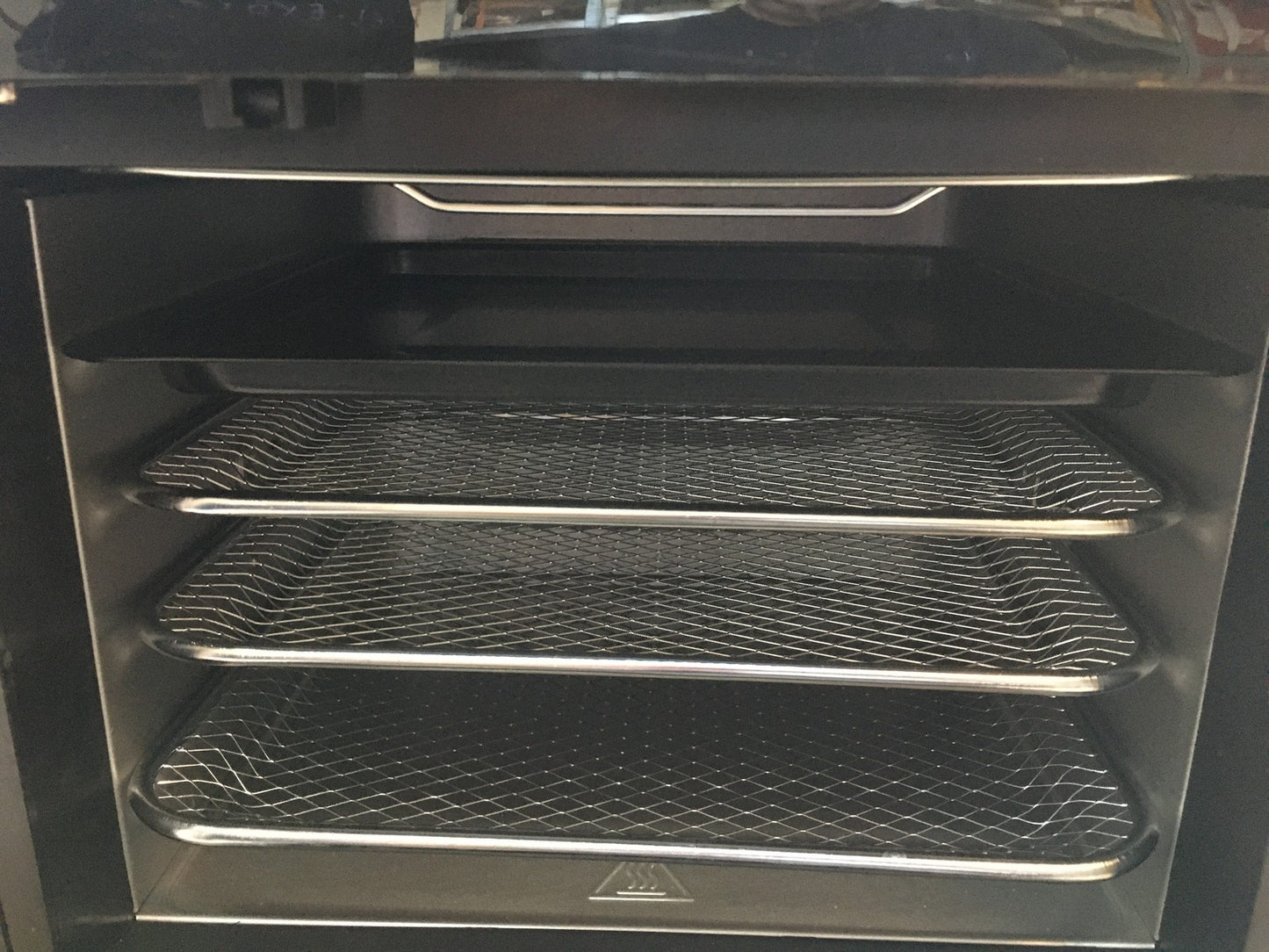 Chefman RJ38-10.RDO-V2-EU Multifunktionale Heißluftfritteuse + Rotisserie I39350