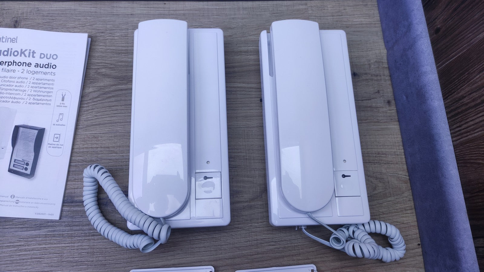 SCS Sentinel PAF0007 Türsprechanlage für 2 Wohnungen AudioKit Duo, I37104