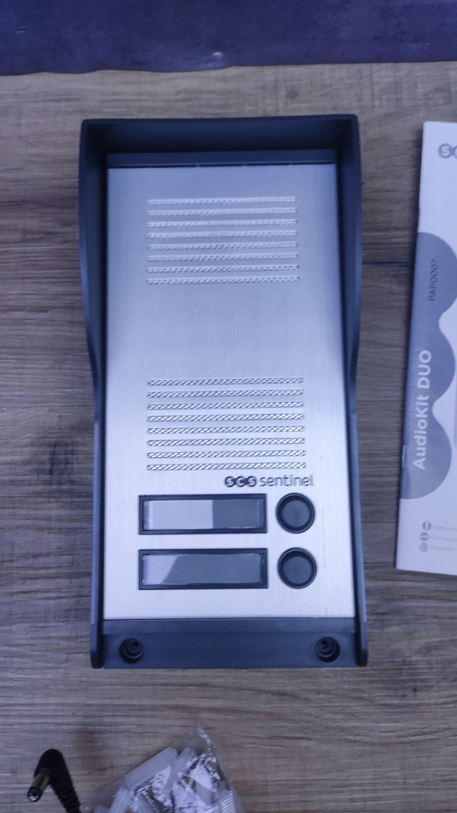 SCS Sentinel PAF0007 Türsprechanlage für 2 Wohnungen AudioKit Duo, I37104