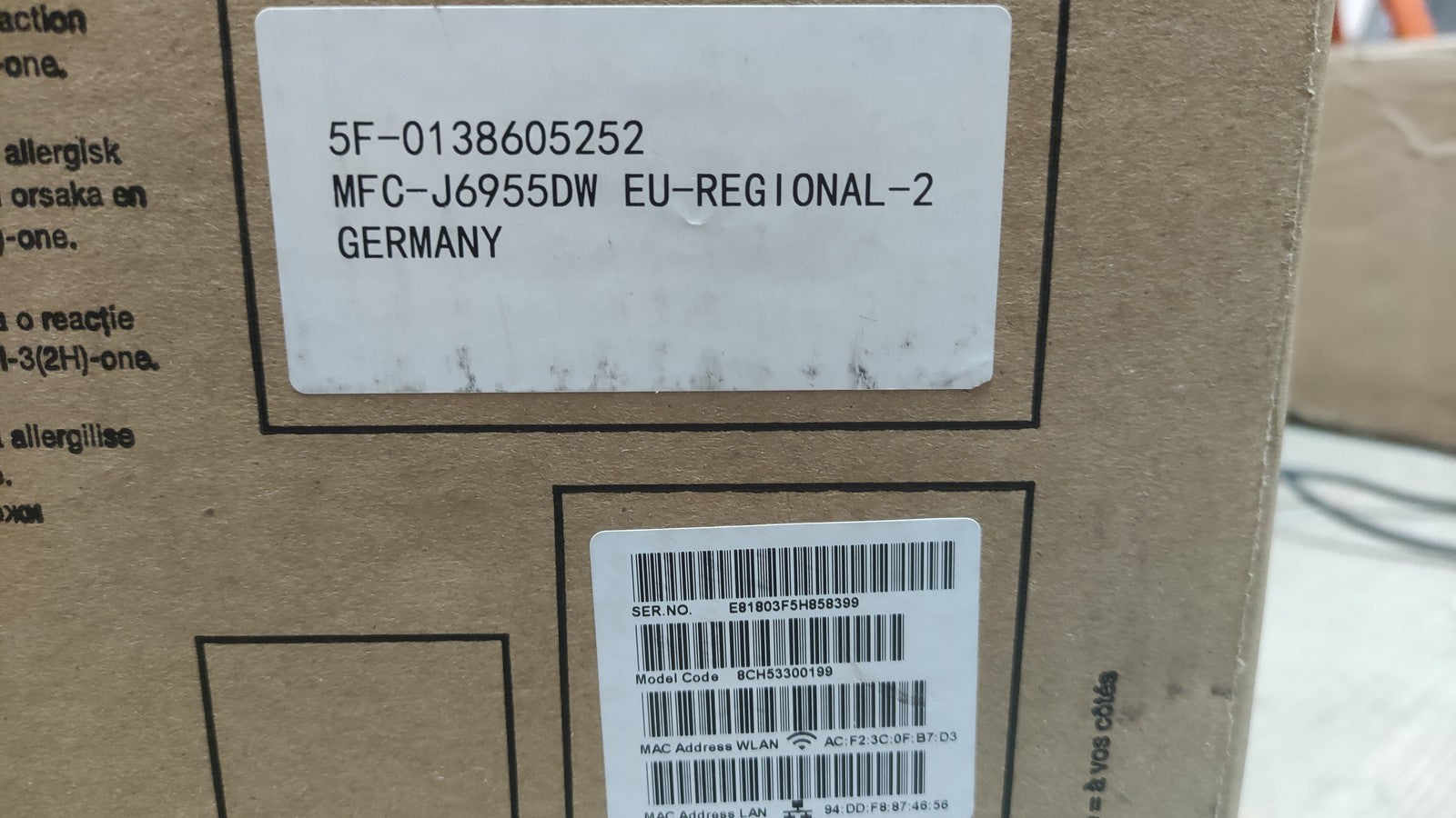 Brother MFC-J6955DW A3 Multifunktionsgerät Tintenstrahldruck, I38893