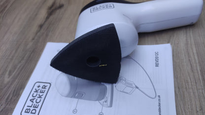 Black&Decker REVDS12C Akku-Deltaschleifer inkl. Akku 1.5Ah, I39619