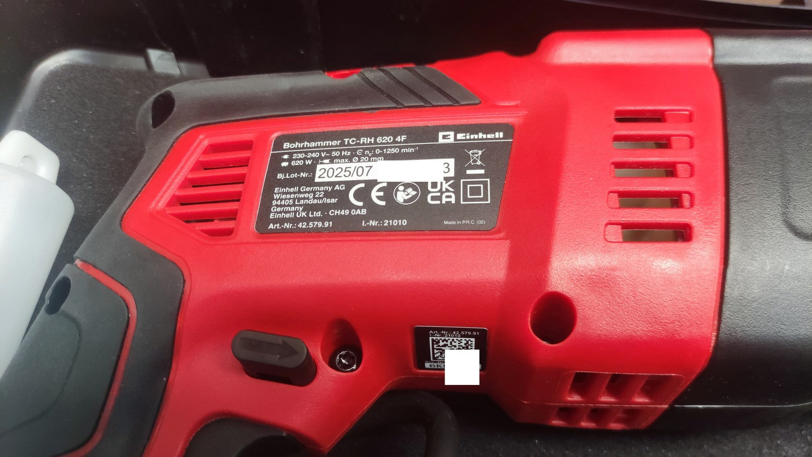 Einhell Bohrhammer TC-RH 620 4F Kit, 620 W, I38383