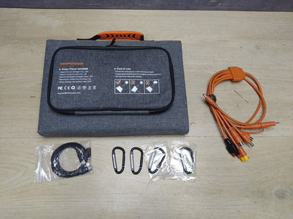 MHPOWOS Camping-Solarpanel 80W 24V faltbar, I35528