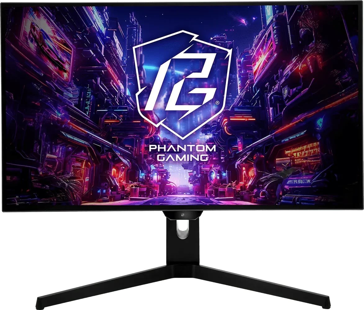 ASRock PGO27QFS OLED Gaming Monitor 27" WQHD 2560x1440 USB-C AMD FreeSync 240Hz