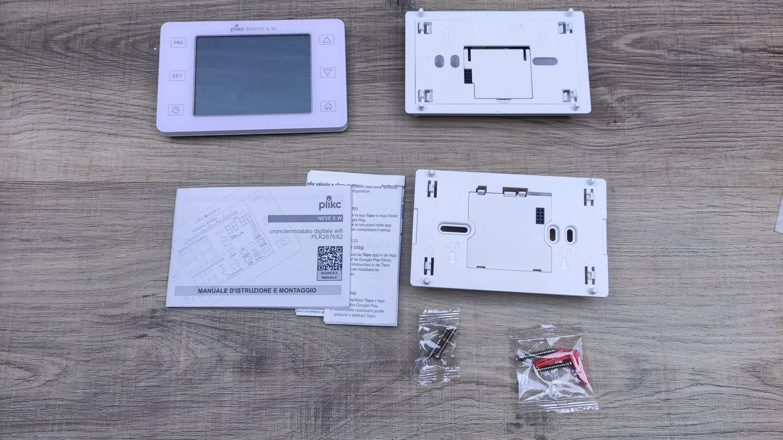 plikc Digitales Chronothermostat neve X W, I30653