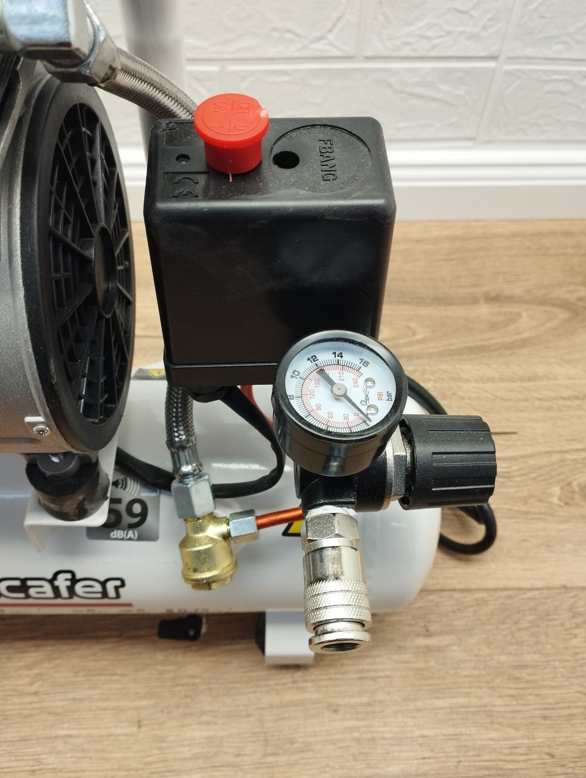 Mecafer SIL-TECH 6L Kompressor B2BB104AUO327