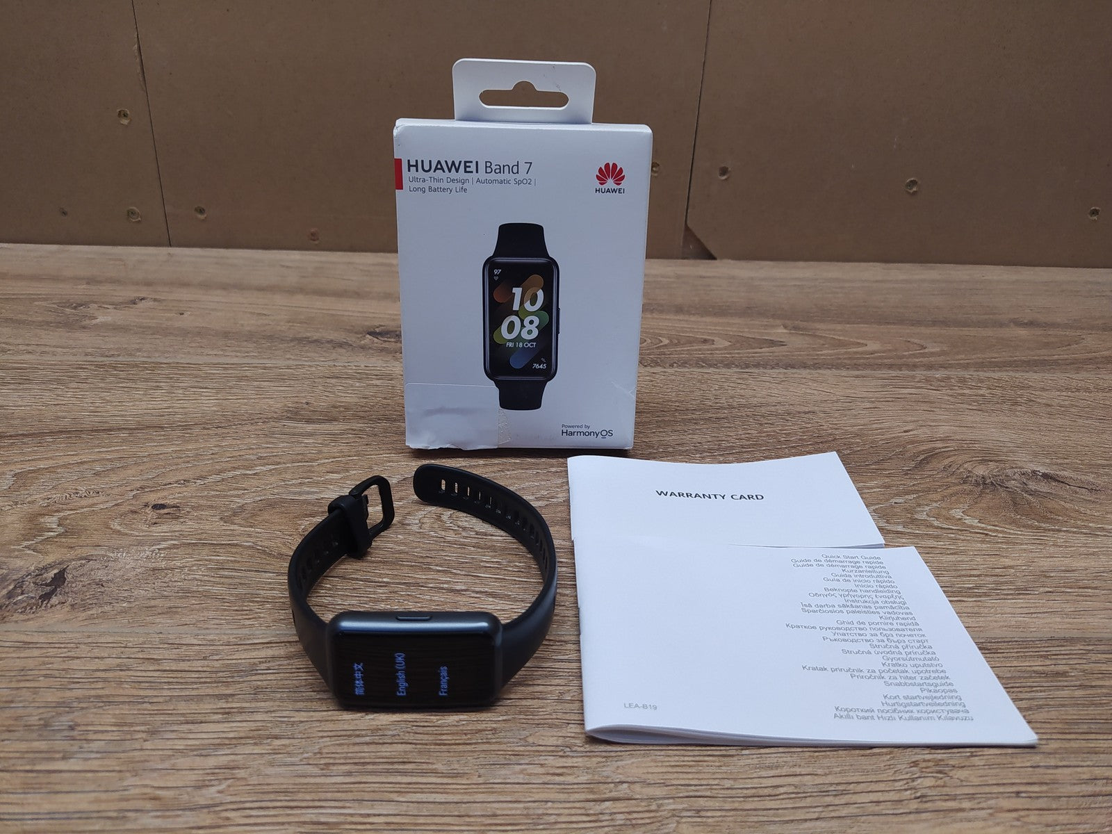 Huawei Band 7 LEA-B19 Smartwatch Fitnesstracker, I39228