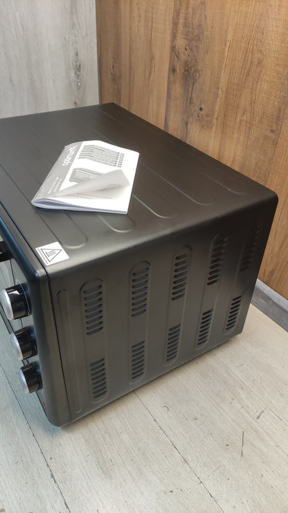 OptimumX KP-K55RCL-10dkh Minibackofen mit Umluft, 60L, 2200W, I39691