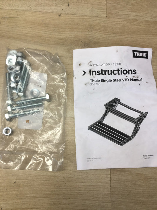Thule Trittstufe Single Step V10 Manual 550 Aluminium, I38365
