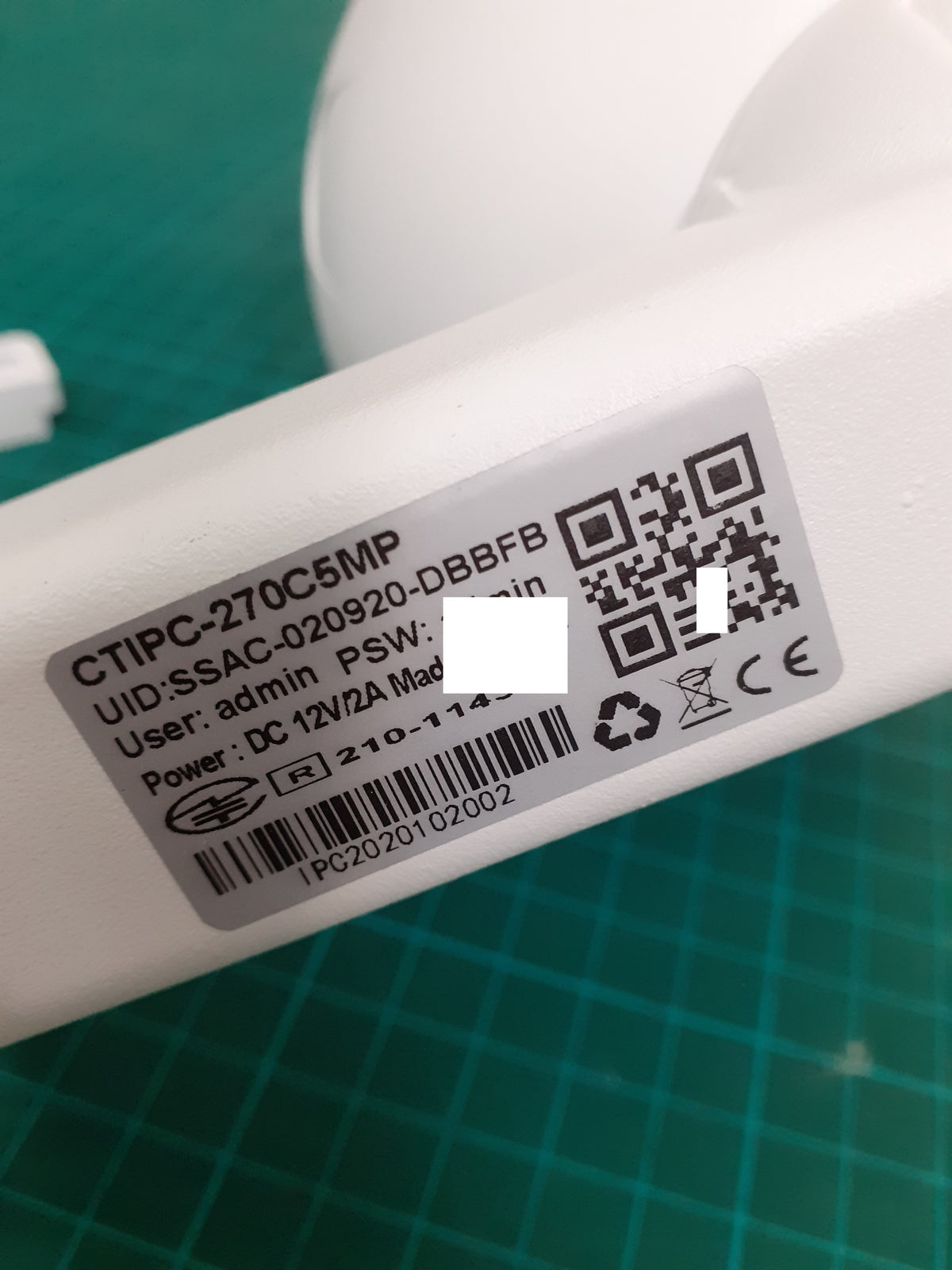 Ctronics Überwachungskamera Aussen WLAN 5 MP, I03148