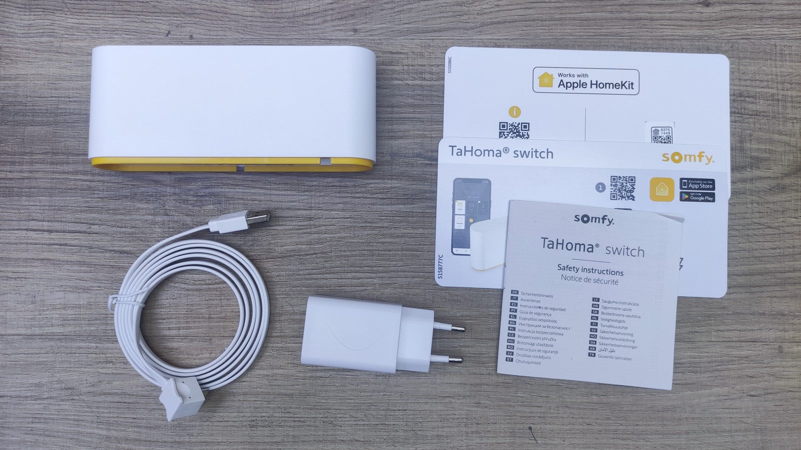 Somfy-TaHoma Switch 1870595 Steuerzentrale, intelligente Steuerung, I37611