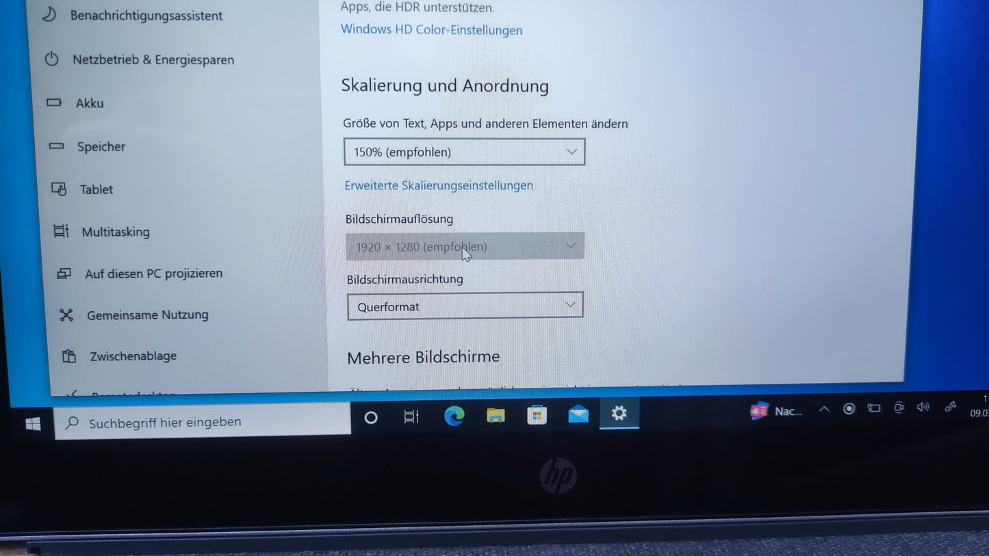 HP Elite x2 1012 G1 Tablet Touch 12" FHD 1920x1280 Intel M5-6Y54 8GB 128GB WiFi