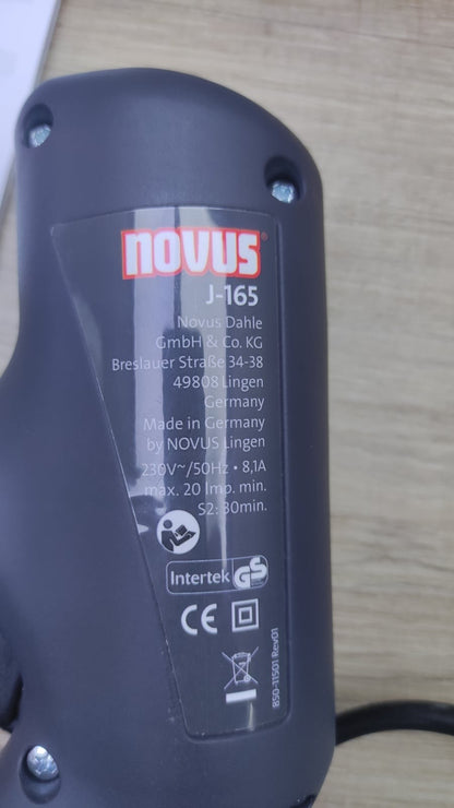 Novus Elektrotacker J-165, rückschlagarmer Universal-Tacker