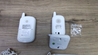 GHB Babyphone UU24, Monitor mit Kamera 2,4 GHz Nachtsicht, I38508