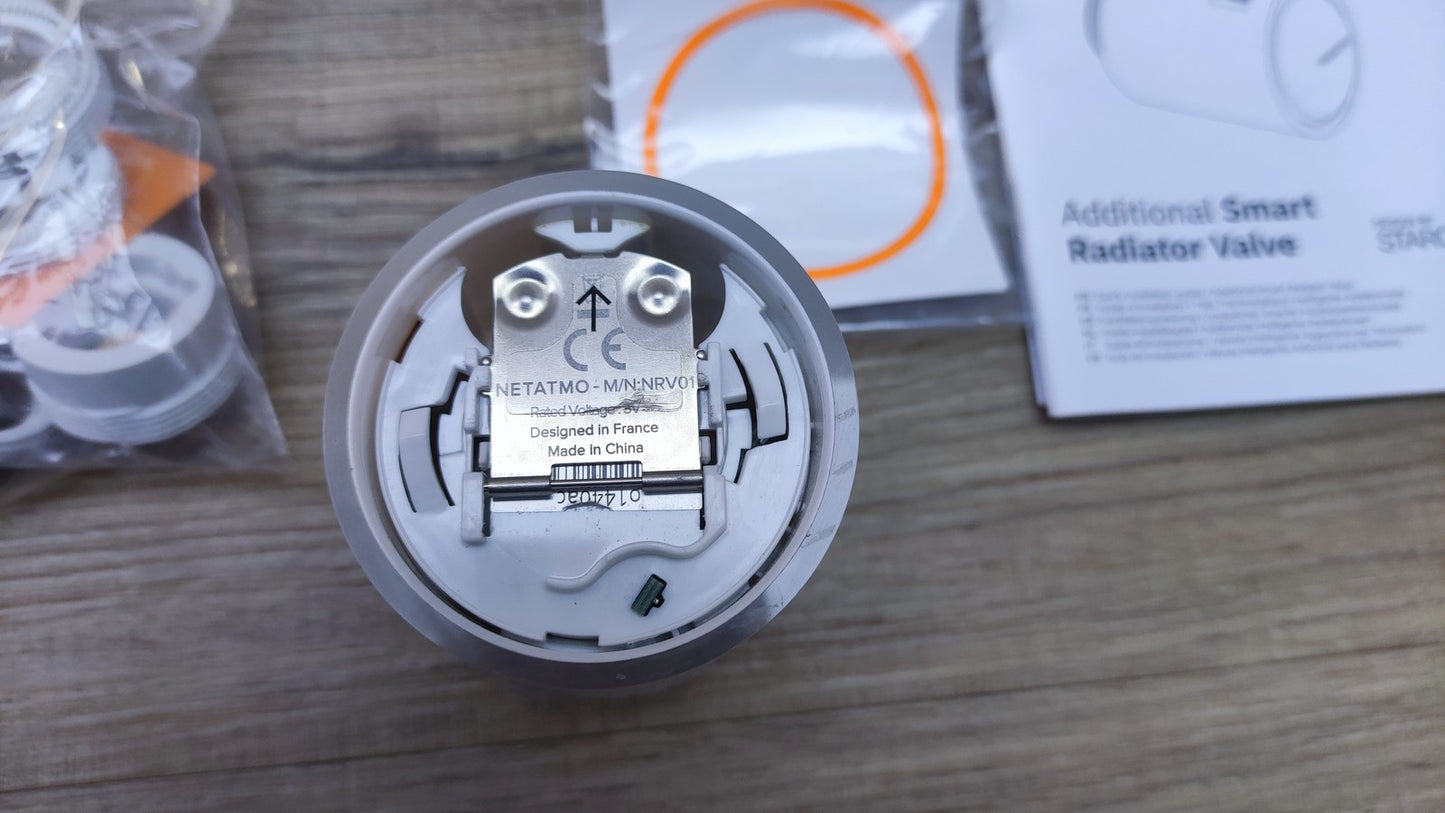 Netatmo Smartes Heizkörperthermostat WLAN Zusatzmodul I35692
