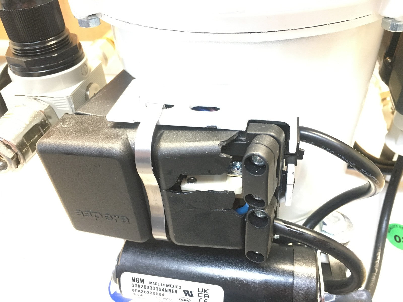 Mecadeco 425516 Kompressor Airbrush 9L 0,37 kW 7 bar, I38578