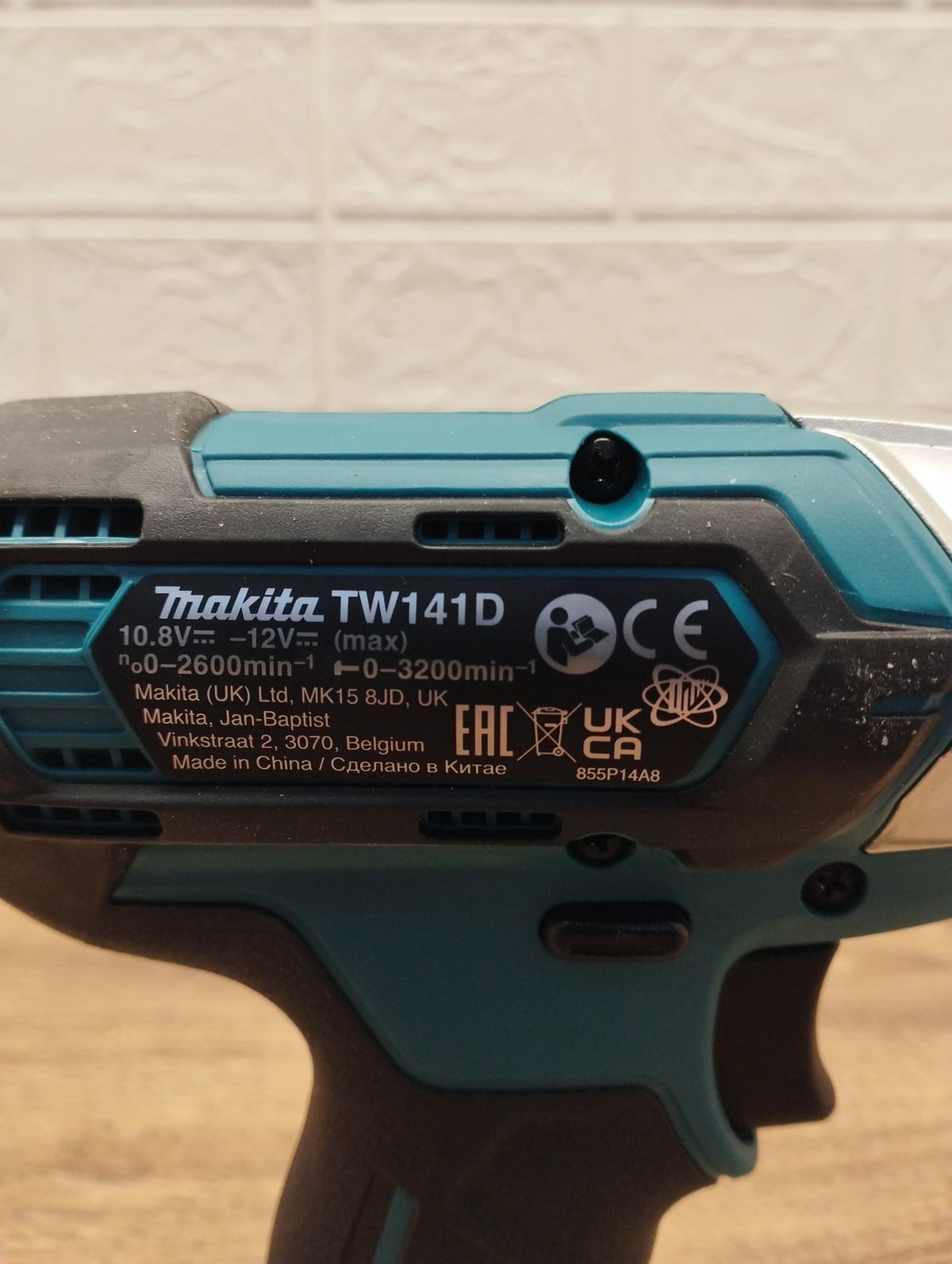 Makita TW141DZ Akku-Schlagschrauber 12V Solo (ohne Akku, ohne Ladegerät)