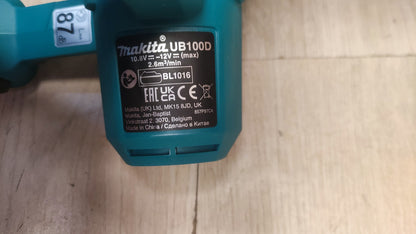 Makita UB100DZ Akku-Blasgerät solo 12V I38375