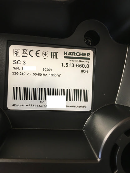 Kärcher 1.513-650.0 Dampfreiniger SC 3 EasyFix, I38341
