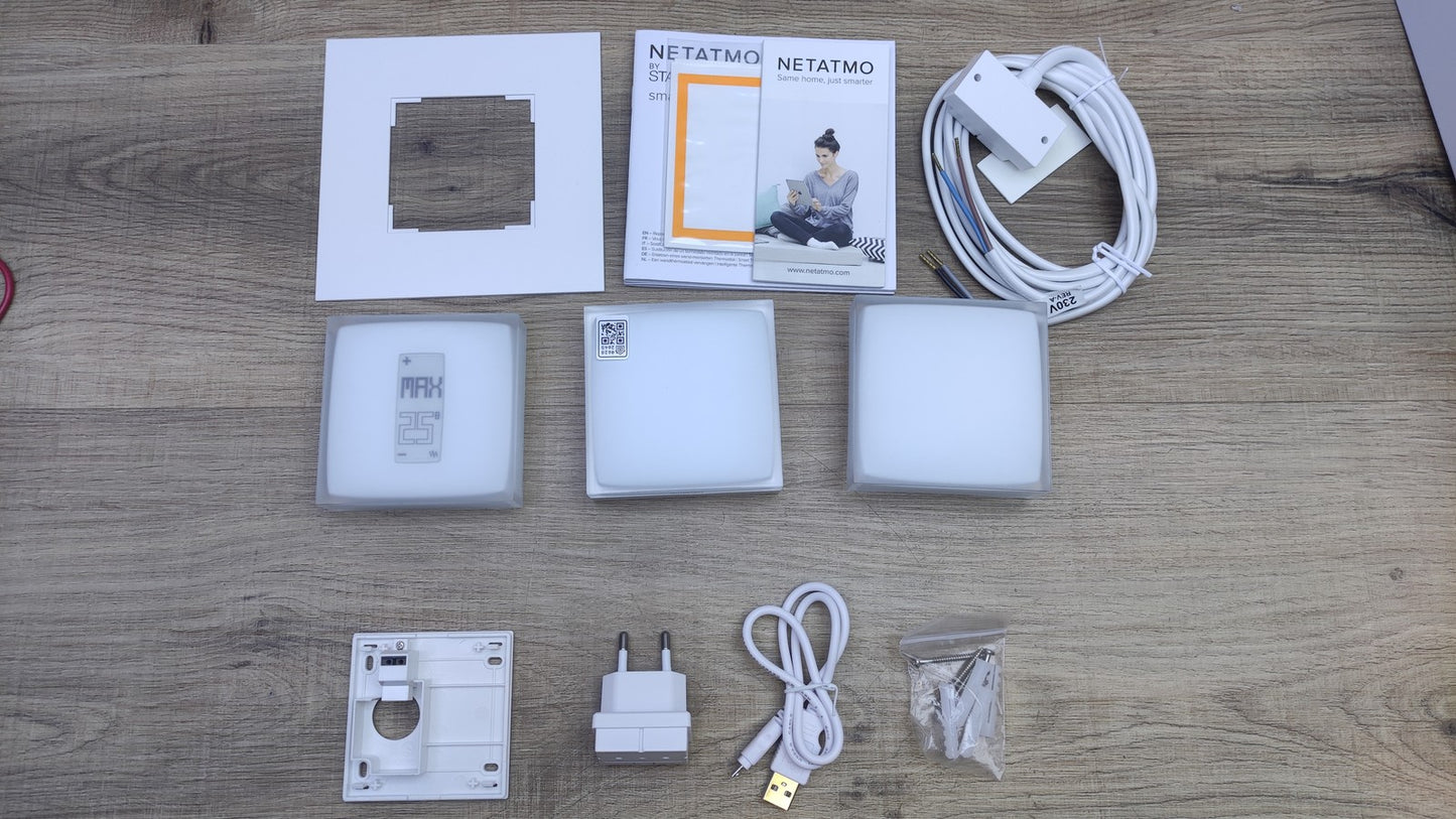 Netatmo NTH01 WLAN Thermostat für Einzelkessel, I34727