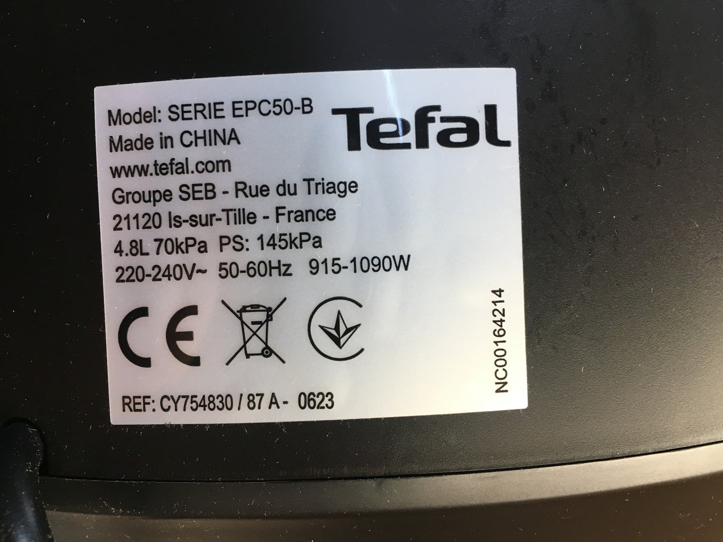 Tefal Turbo Cuisine CY754830 Multikocher 4,8L, High-Speed & 10 Programme, I37660