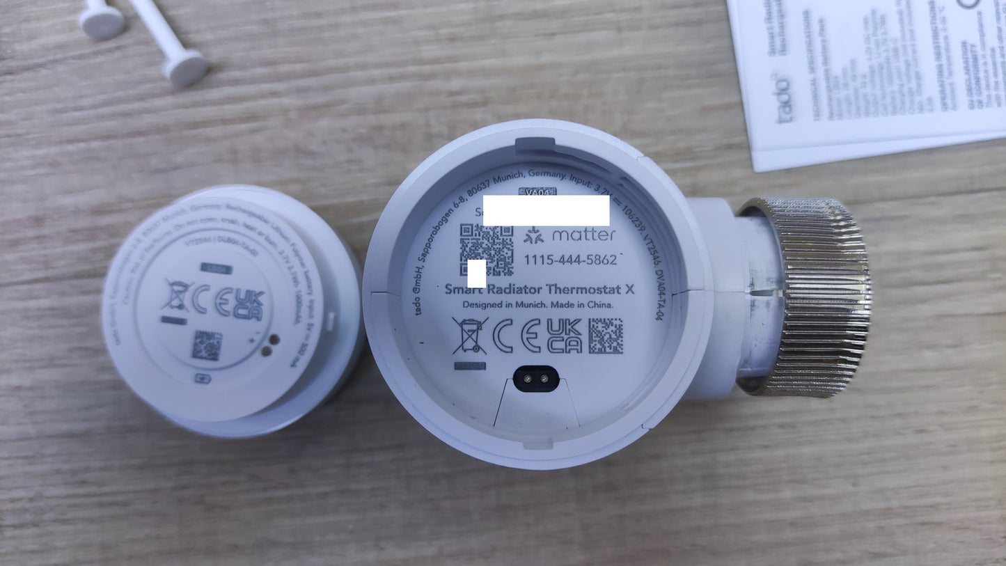 tado Smartes Heizkörperthermostat X, Matter, Heizungssteuerung, I37113