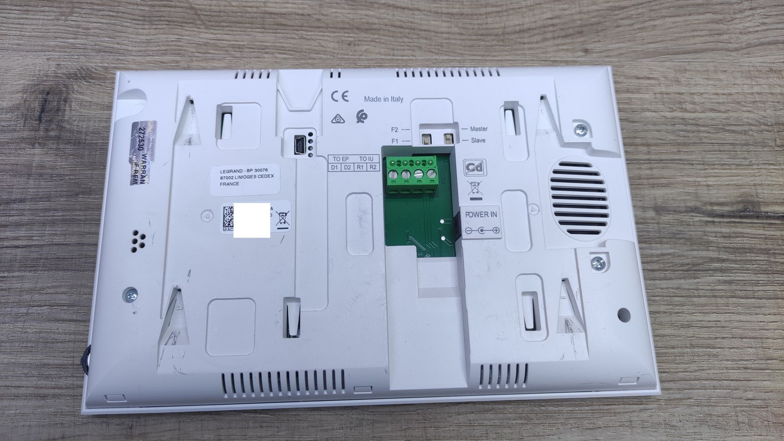 Legrand 369420 Wi-Fi Video-Türsprechanlagen-Set mit 2-Draht-Anschluss, I34711