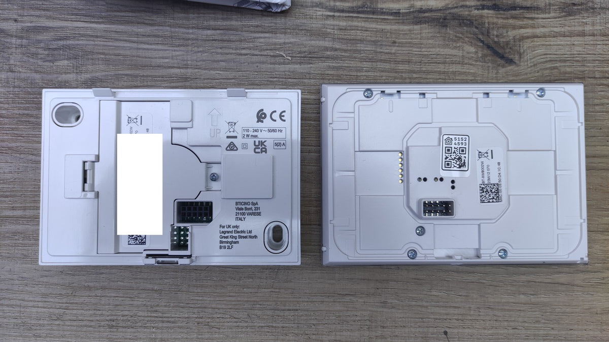 Bticino XW8002WE WLAN-Thermostat, Weiß, I40813