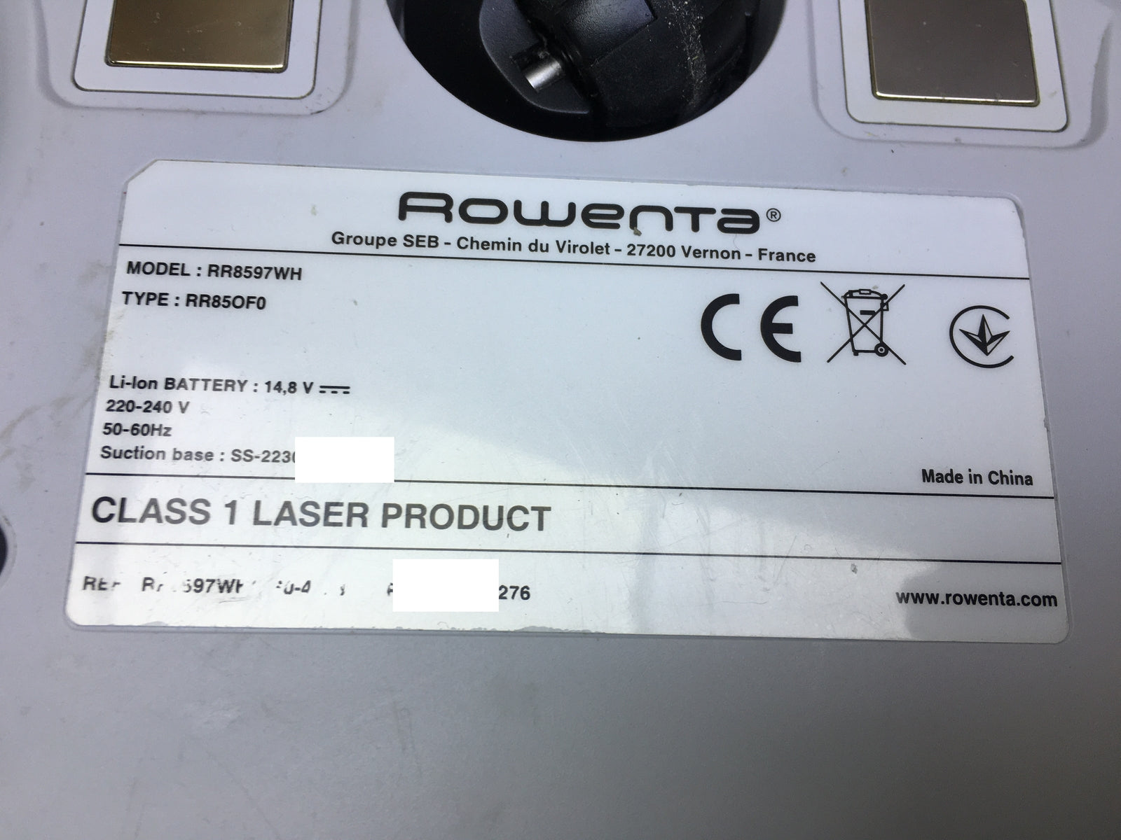 Rowenta X-PLORER Serie 75 S+ Saugroboter mit Wischfunktion RR8597WH, I31166
