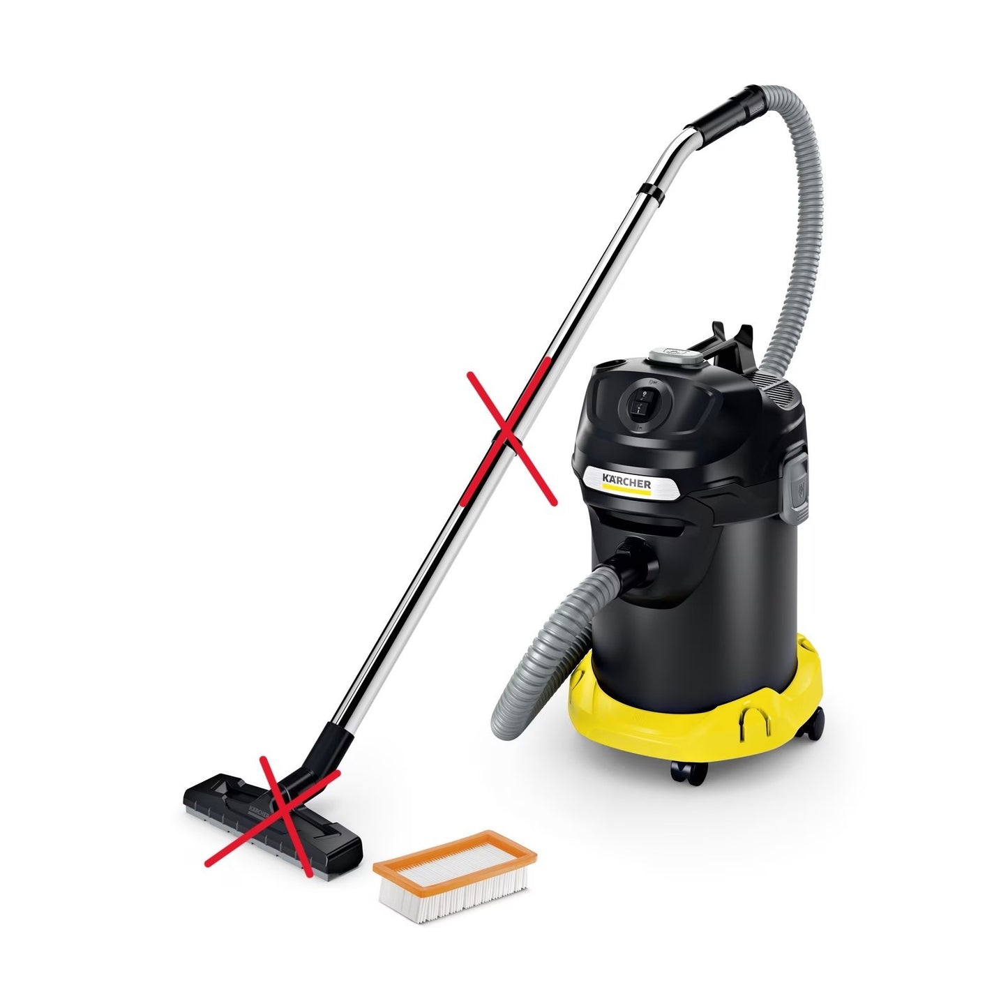 Kärcher AD 4 Premium Aschesauger und Trockensauger 1.629-731.0, I40000
