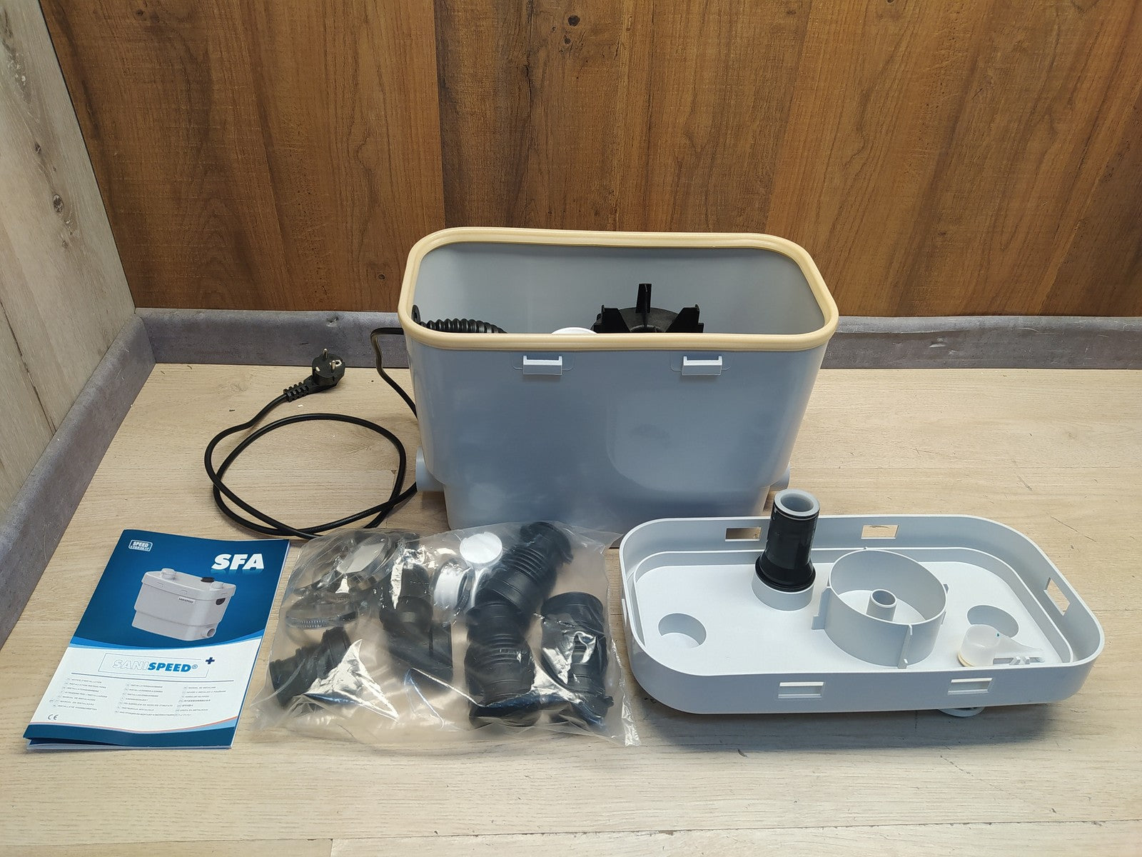SFA 0026P Hebeanlage SANISPEED+, weiß, I37130
