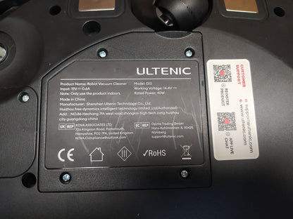 Ultenic D10 Saugroboter mit Wischfunktion, I36162