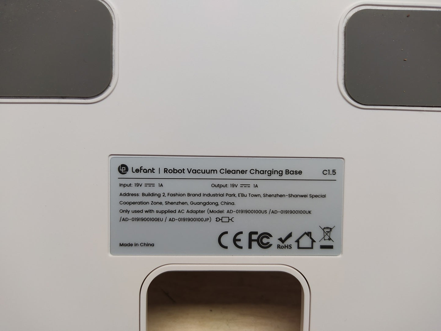 LEFANT M1 Saugroboter mit Wischfunktion Weiß, I36206