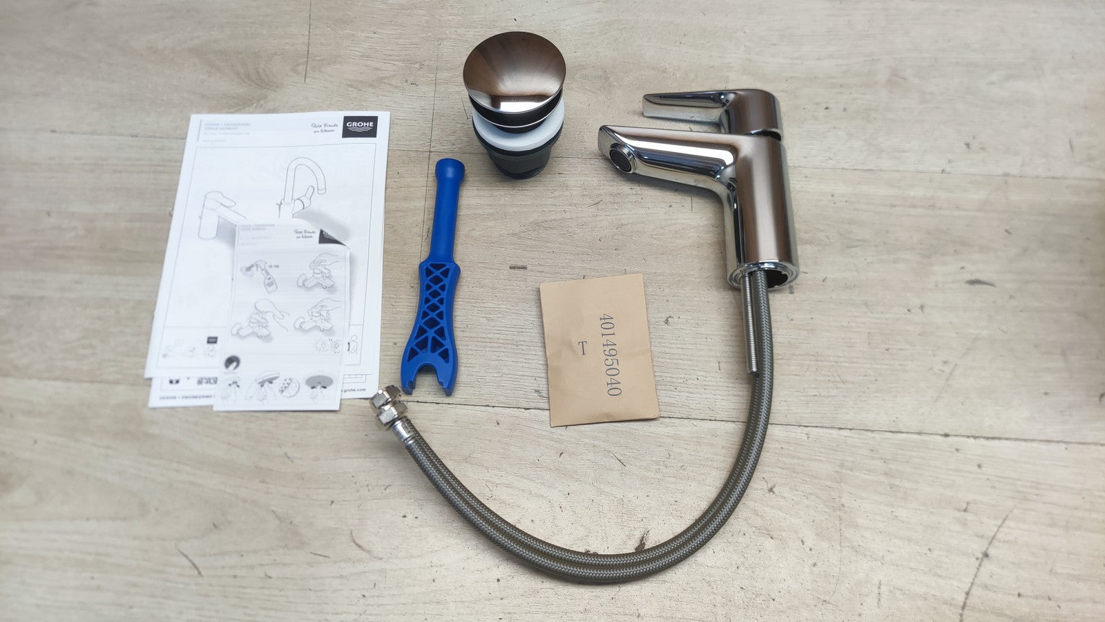 GROHE StartEdge 23900001 Einhand-Waschtischarmatur S-Size, Wasserhahn, I38258