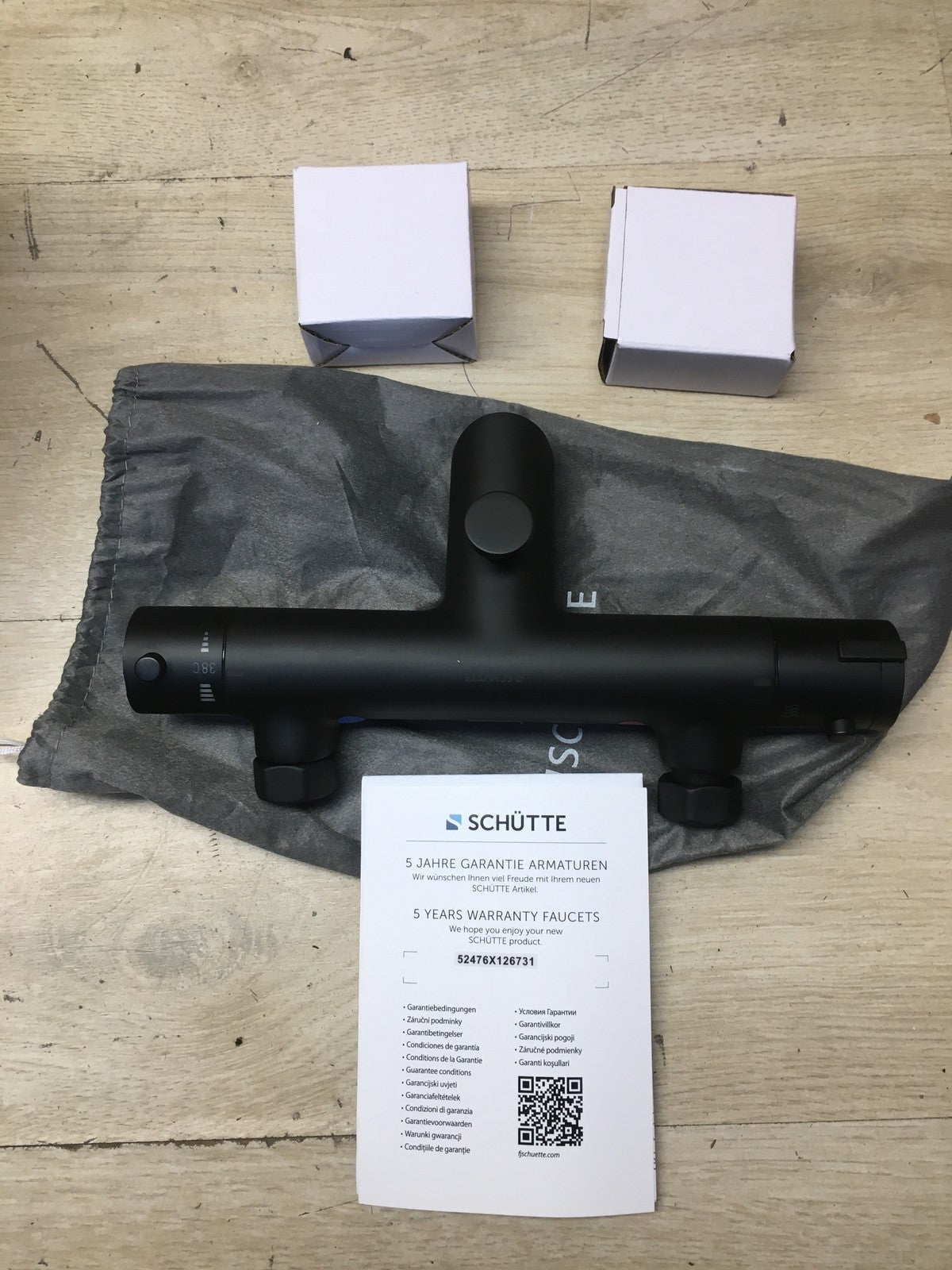 Schütte 52476 Badewannenarmatur LONDON mit Thermostat, I38392