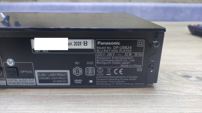 Panasonic DP-UB824 UHD Blu-ray Player, I37779