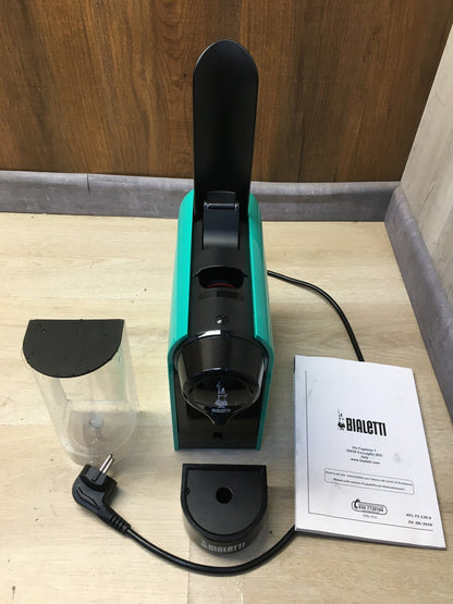 Bialetti CF90 Kapselmaschine, 1200W, Smaragdgrün, I36612