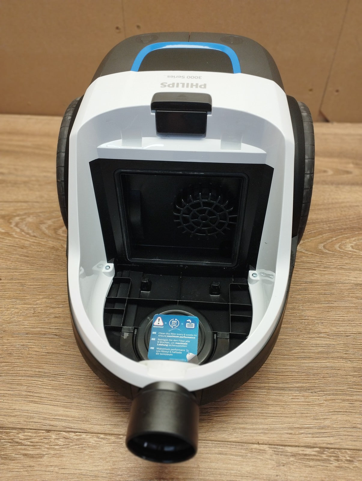 PHILIPS PowerPro Compact Staubsauger (FC9332/09), Beutellos, 750W, I39582