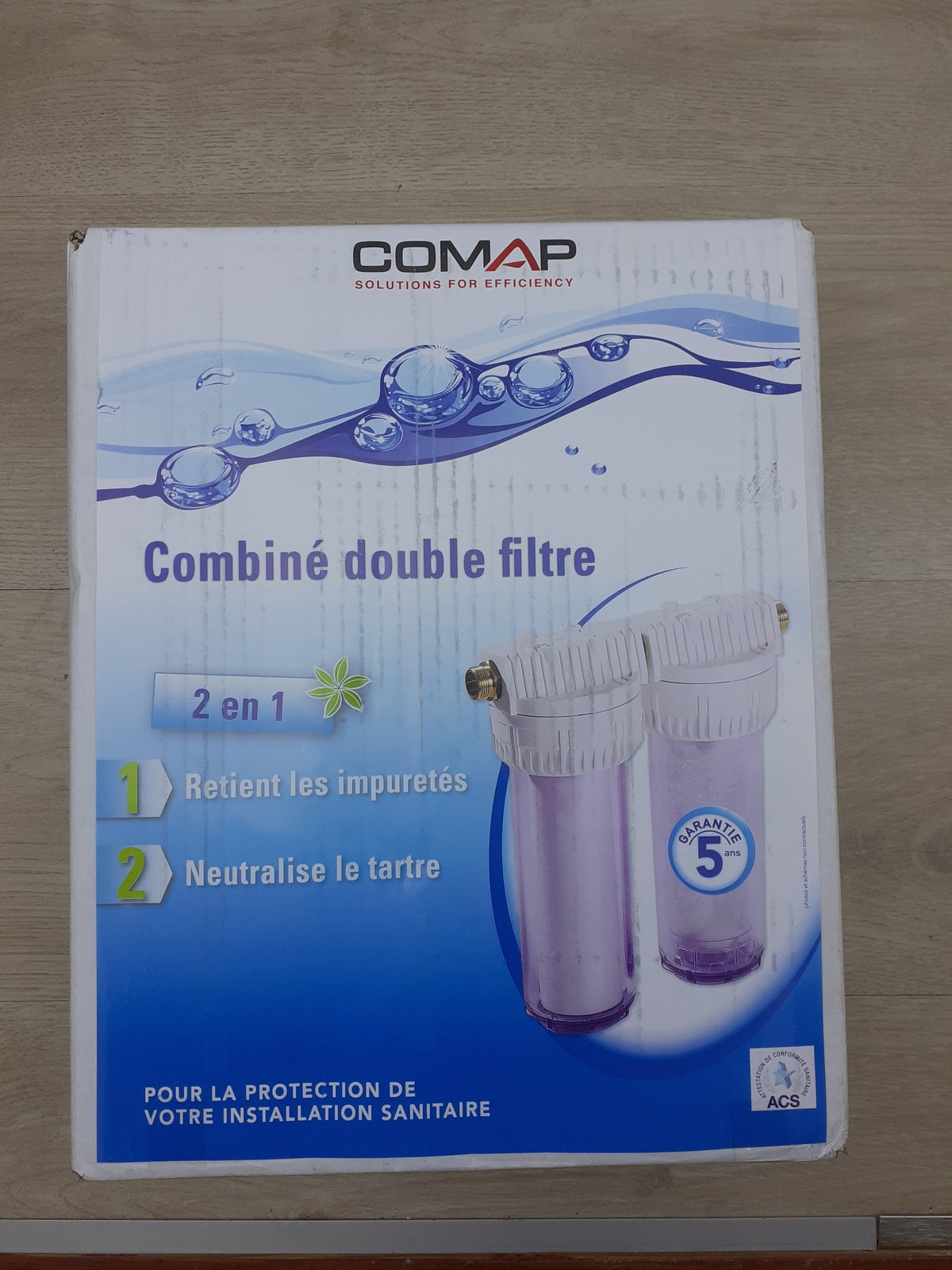 Comap S900750 kombinierte Doppel-Filter, weiß, I18039