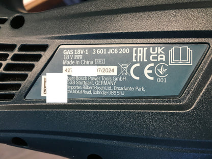Bosch Professional GAS 18V-1 Handstaubsauger solo (06019C6200), I37877