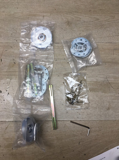 Gavroche Türklinken Set mit WC-Verschluss für Badezimmer und Toilette, I38142
