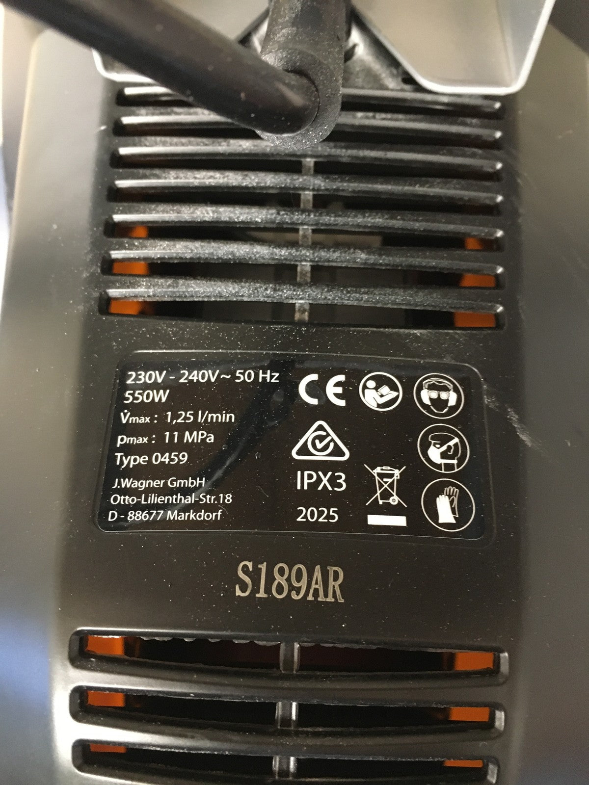 Wagner Control Pro 250 M Airless Elektro-Feinsprühsystem I36918