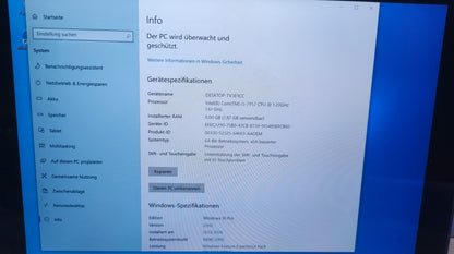 HP Pro x2 612 G2 Tablet 12" FHD 1920x1280 Touch Core i5-7Y57 8GB 256GB SSD WiFi