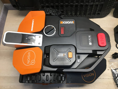 WORX Landroid Vision S250 Mähroboter ohne Begrenzungskabel WR202E, I37835