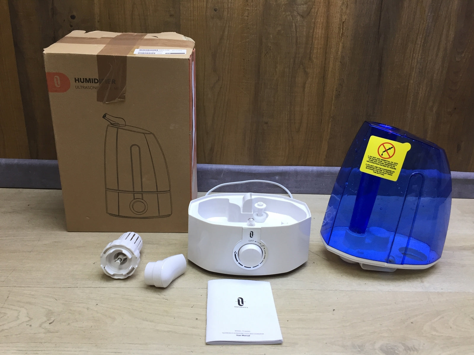 TaoTronics TT-AH002 Luftbefeuchter Ultraschall 3,5L, I32802